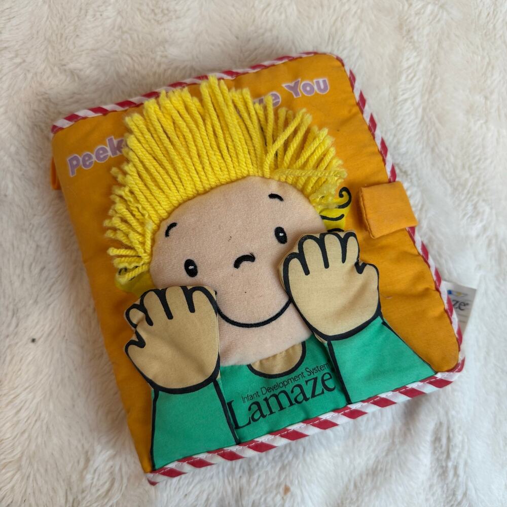 Lamaze Soft Baby Book Peekaboo I Love You Lift the Flap